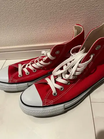 컨버스 올스타 하이컷 레드