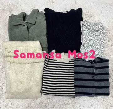 *Samansa Mos2* 아우터 포함 6종 세트*