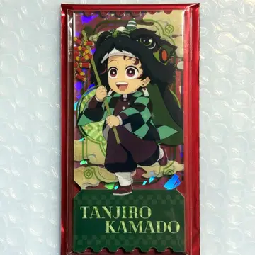 귀멸의 칼날 중국 한정판 비유 아크릴 티켓 카마도 탄지로