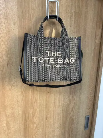 사과님 새상품급 더 모노그램 자카드 토트 백 미디엄