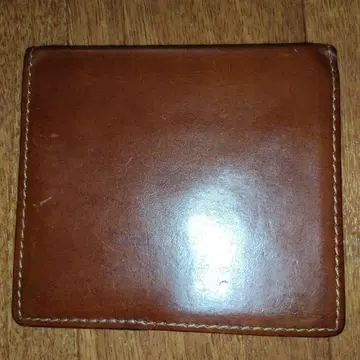 abrAsus 아브라사스 얇은 머니클립 브라운 가죽 접이식 지갑