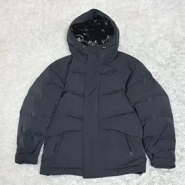 미사용급 유니클로+J 하이브리드 다운 오버사이즈 자켓 XS 블랙