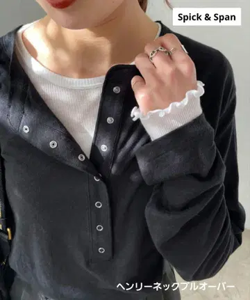 [ Spick & Span ] 헨리넥 풀오버