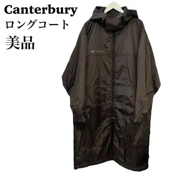 Canterbury 캔터베리 롱 코트 브라운 충전솜 다운