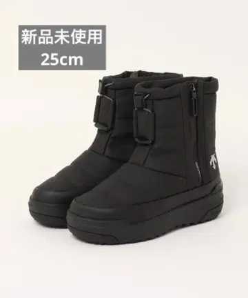 새상품 [ emmi x DESCENTE ] 방수 방한 부츠 size 25