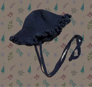 핸드메이드 작가 yoasobi 님의 브림 니트 햇