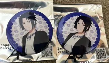 NARUTO 뉴 레트로 캔뱃지 노멀 우치하 사스케 2개 세트 테레동