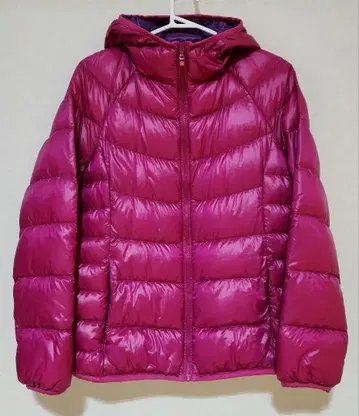 유니클로 다운 자켓 후드