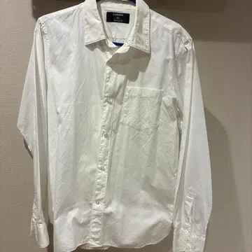 CABANE de ZUCCA 화이트 긴팔 셔츠