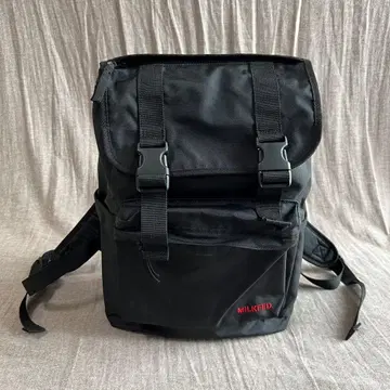 MILKFED. 백팩 블랙 가방 사각형