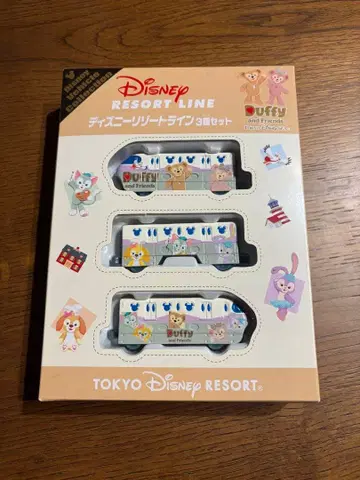 더피앤프렌즈 디즈니 리조트 라인 3량 세트