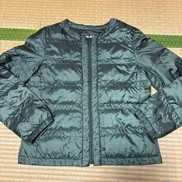 PLST 얇은 소재 다운 자켓 이너 다운