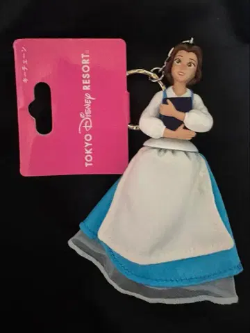 도쿄 디즈니랜드 벨 미녀와 야수 프린세스 키링