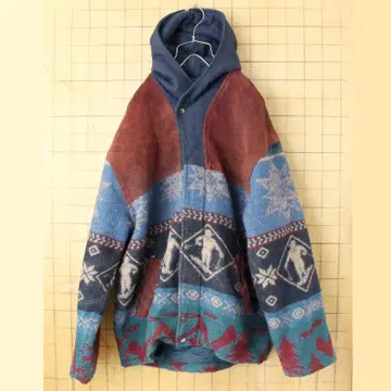 80s 캐나다제 BILERMAN EUROPA 울 자켓 XL aw59