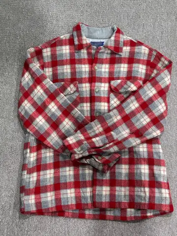 50s Pendleton 플란넬 셔츠 M