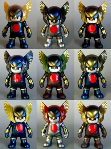 겟차리만 호루스 레드 샤크 관장 페인팅 핑크 토이즈