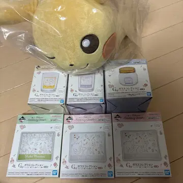 포켓몬 판타지 옷장 제일복권 피카츄와 유리 컬렉션