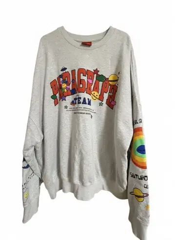 Paragraph 컬러풀 맨투맨