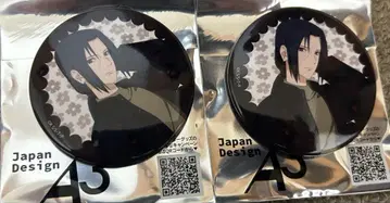 NARUTO 뉴 레트로 캔뱃지 노멀 우치하 이타치 2개 세트 테레동