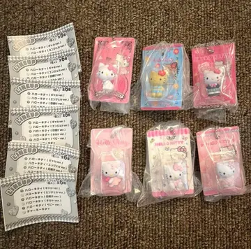 헬로키티 패키지 미니어처 컬렉션 컴플리트