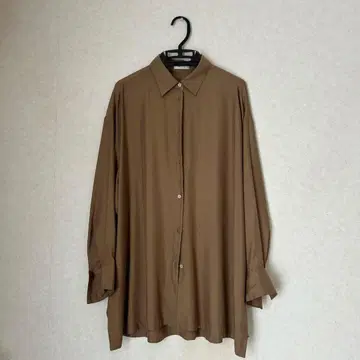 [ 새상품급 ] FRAY I.D 까멜리아 큐프라 셔츠