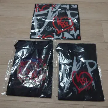 B'z FYOP 사코슈 2종 & 타월 블랙