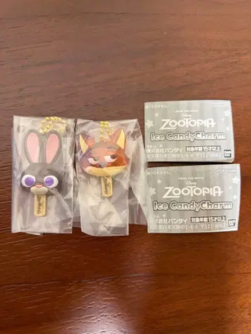 주토피아 아이스캔디 참 닉&주디 세트