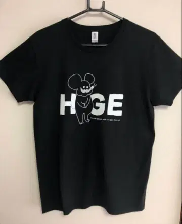 HIGE 히게 밴드T셔츠 블랙 2012년