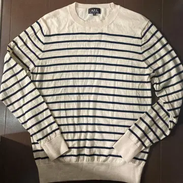 A.P.C. 스트라이프 니트 M 사이즈