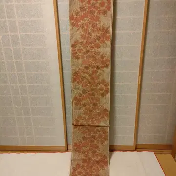 기모노 옷감 순수 실크 빈티지 원단 장미 패턴