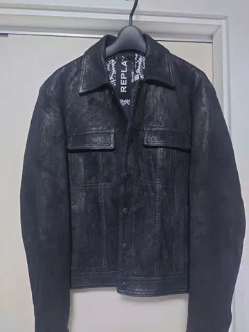 REPLAY 가죽 자켓
