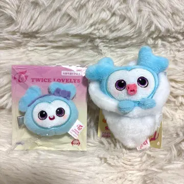 TWICE LOVELYS 봉제인형 헤어핀 싸개 마스코트 나연