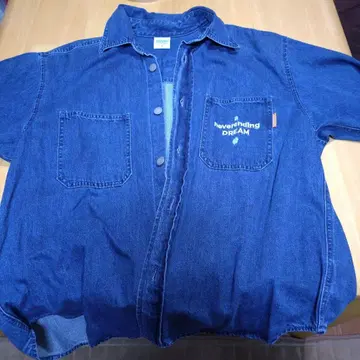 STUDIO SEVEN 데님 셔츠 포켓 자수