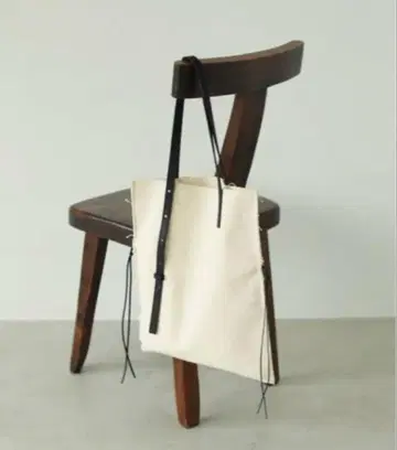 todayful 캔버스 가죽 토트