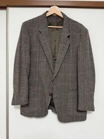 ROBSON 체크 무늬 테일러드 자켓
