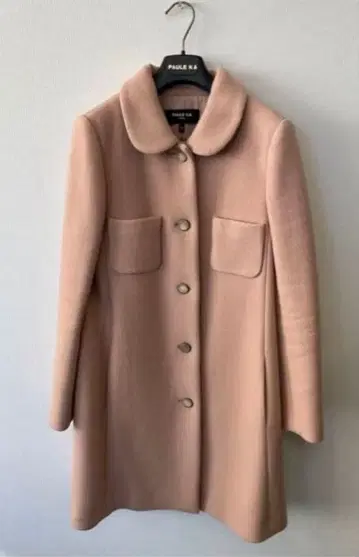Paule Ka 핑크 베이지 코트