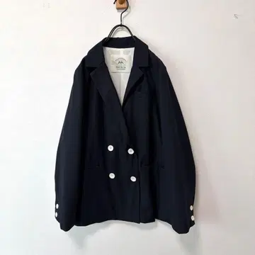 퓨어세신 BLACK collection 더블 테일러드 자켓