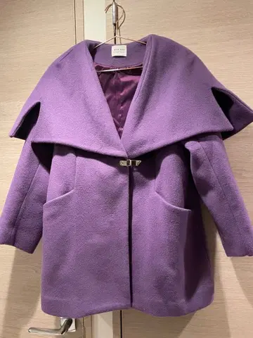 HANAE MORI x CELFORD 콜라보 케이프 코트