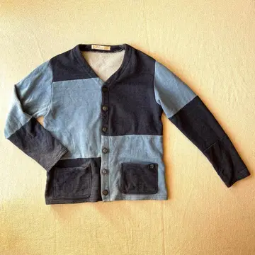 ReNature 코튼 패치워크 가디건