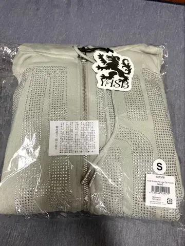 YOASOBI 지퍼 후드티 그레이