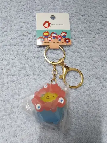 산리오 미야쿠미야쿠 변신 입체 마스코트 클리어 폼폼푸딩 오사카 엑스포