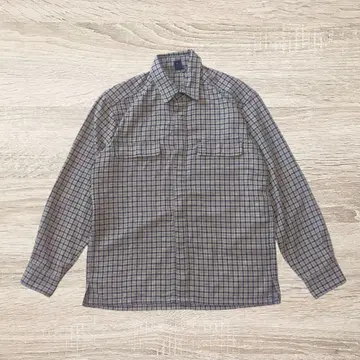 mont-bell 긴팔 셔츠 남성용 M 체크 무늬 타운 유스