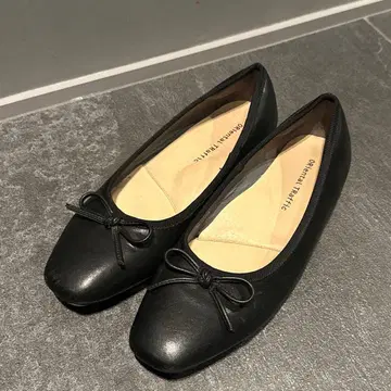 오리엔탈 트래픽 발레 슈즈 블랙 사이즈 36 23cm