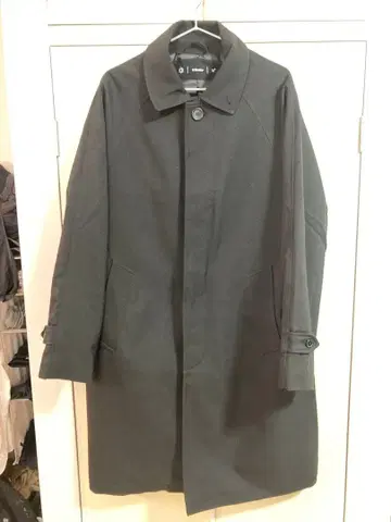 워크맨 XShelter 블랙 스텐카라 코트 M