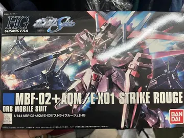 HG MBF-02+AQM/E-X01 STRIKE ROUGE