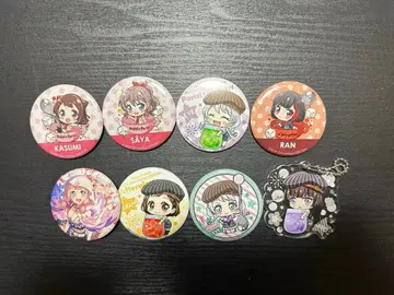 BanG Dream! 뱅드림 카페 캔뱃지 아크릴 키링 묶음 판매