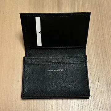 [ 미사용 새상품 ] UNITED ARROWS 명함지갑 블랙