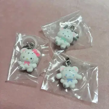 메지루시 액세서리 후와후와 스노우 키티 시나몬 포차코 3종 세트