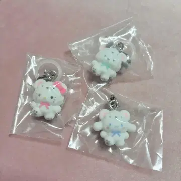메지루시 액세서리 후와후와 스노우 키티 시나몬 포차코 3종 세트