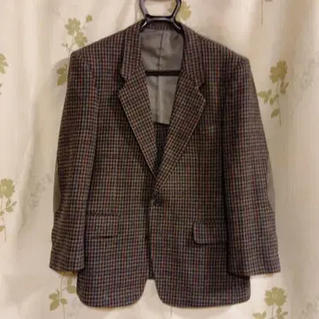 MARIKUN 체크 무늬 테일러드 자켓